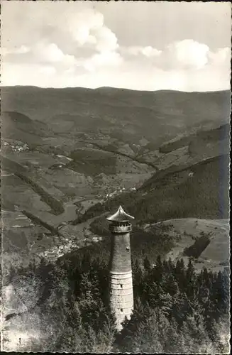 Atzenbach Aussichtsturm Hohe Moehr / Zell im Wiesental /Loerrach LKR