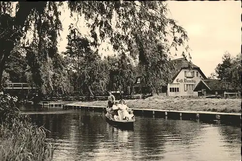 Lehde Cafe Venedig  / Luebbenau Spreewald /Oberspreewald-Lausitz LKR