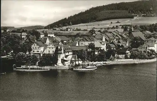 Bleilochtalsperre Saalburg  / Schleiz /Saale-Orla-Kreis LKR