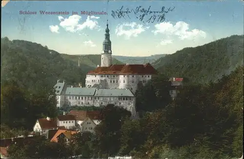 Weesenstein Schloss  / Mueglitztal /Saechsische Schweiz-Osterzgebirge LKR