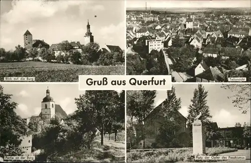 Querfurt Burg
Denkmal uer Fschismus-Opfer / Querfurt /Saalekreis LKR