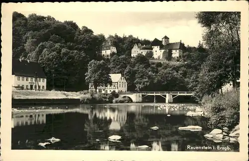 Rauenstein Erzgebirge Bruecke / Lengefeld Erzgebirge /Erzgebirgskreis LKR