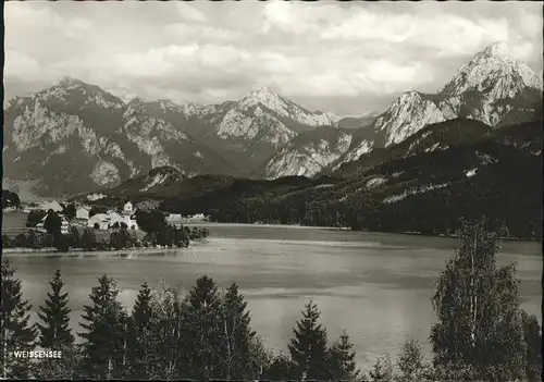 Weissensee Fuessen  / Fuessen /Ostallgaeu LKR