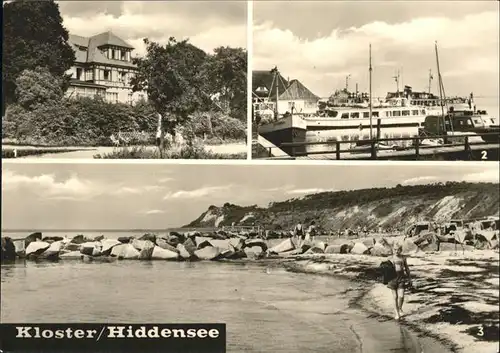 Kloster Hiddensee Schiff / Insel Hiddensee /Ruegen LKR