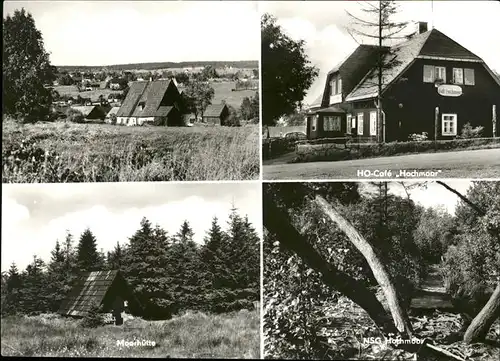 Zinnwald-Georgenfeld Cafe Hochmoor Moorhuette  / Altenberg /Saechsische Schweiz-Osterzgebirge LKR