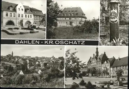 Dahlen Sachsen Karl-Marx-Platz Jugendherberge Georgi Dimitroff Jaegereiche  / Dahlen Sachsen /Nordsachsen LKR