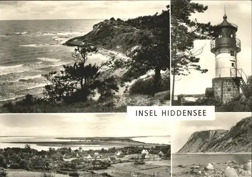 Insel Hiddensee Leuchtturm Nordufer / Insel Hiddensee /Ruegen LKR