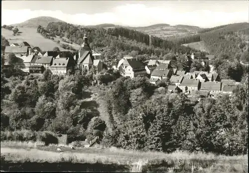 Lauenstein Erzgebirge Geisingberg  / Geising /Saechsische Schweiz-Osterzgebirge LKR