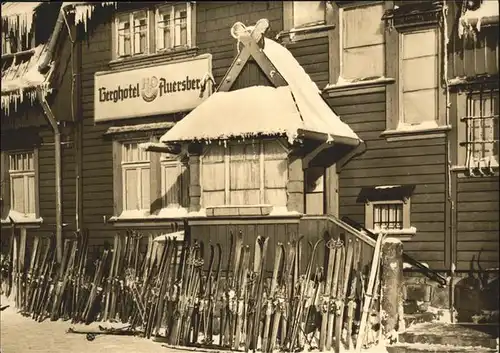 Auersberg Wildenthal Berghotel Auersberg / Eibenstock /Erzgebirgskreis LKR