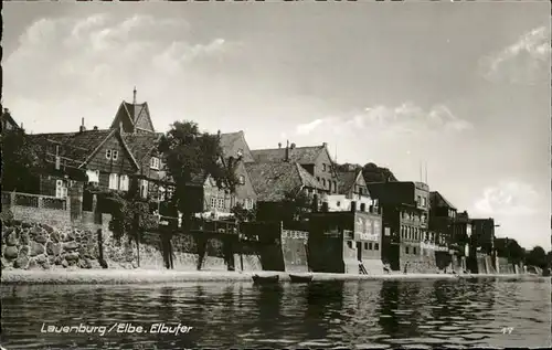 Lauenburg Elbe Elbufer / Lauenburg  Elbe /Herzogtum Lauenburg LKR