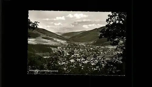 Olsberg Sauerland Gesamtansicht Sauerland / Olsberg /Hochsauerlandkreis LKR