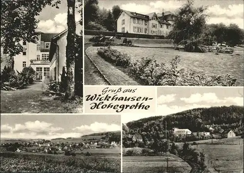 Wickhausen Hohegrethe Ortsansichten / Pracht /Altenkirchen Westerwald LKR