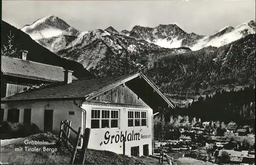 Groeblalm Tiroler Berge / Mittenwald /Garmisch-Partenkirchen LKR
