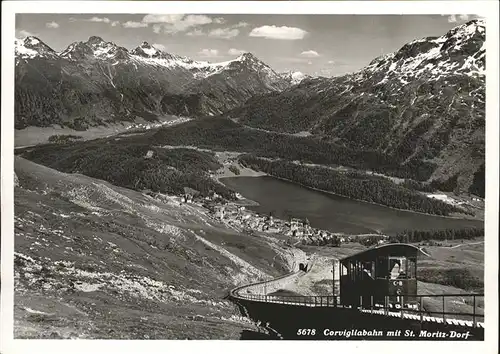 St Moritz Corvigliabahn Kat. St Moritz