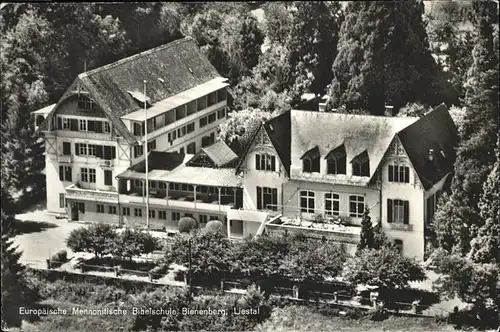 Liestal Europaeische Mennonitische Bibelschule Bienenberg Kat. Liestal