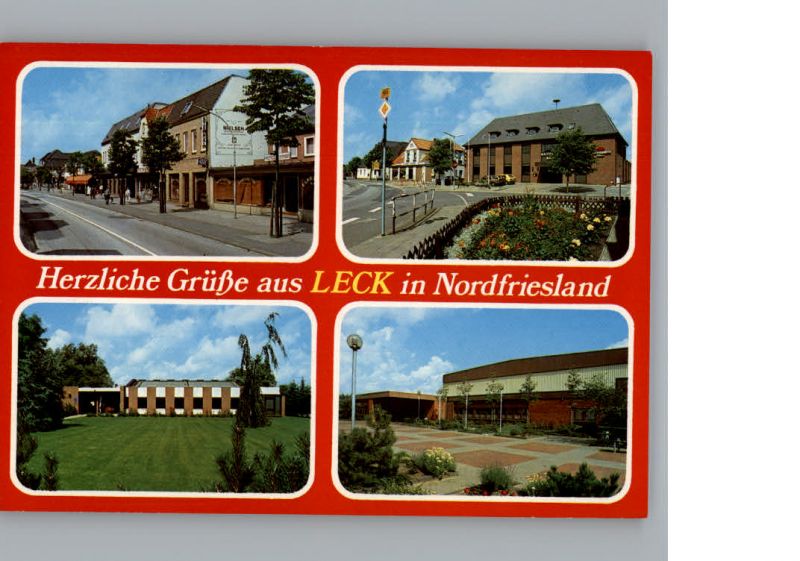 Leck / Leck /Nordfriesland LKR Nr. k102418 - oldthing: Ansichtskarten