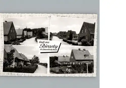 Rieseby  / Rieseby /Rendsburg-Eckernfoerde LKR
