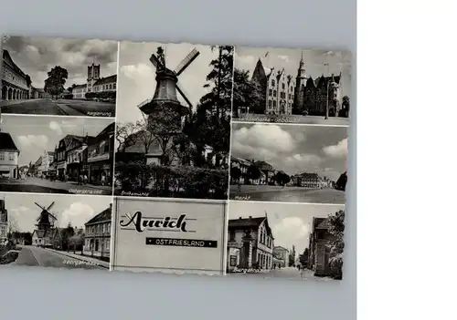 Aurich Ostfriesland Windmuehle, Georgstrasse / Aurich /Aurich LKR