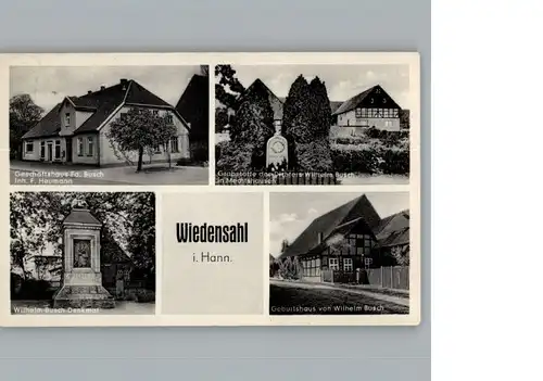 Wiedensahl Geschaeftshaus Busch / Wiedensahl /Schaumburg LKR