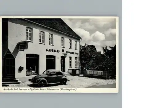 Hummersen Gasthaus Lippische Rose / Luegde /Lippe LKR