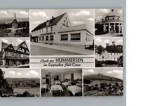 Hummersen Gasthaus - Pension Zur Post / Luegde /Lippe LKR