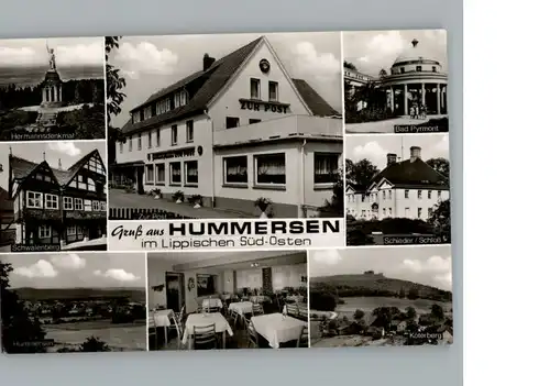 Hummersen Hotel - Pension Zur Post / Luegde /Lippe LKR