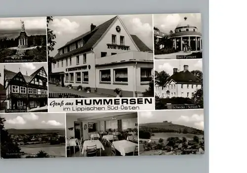 Hummersen Hotel - Pension zur Post / Luegde /Lippe LKR