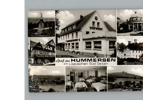 Hummersen Hotel - Pension  Zur Post / Luegde /Lippe LKR