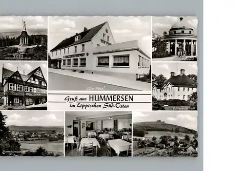 Hummersen Gasthaus - Pension Zur alten Post / Luegde /Lippe LKR