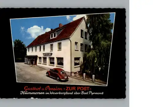 Hummersen Gasthaus - Pension Zur Post / Luegde /Lippe LKR