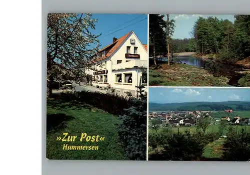 Hummersen Hotel - Restaurant Zur Post / Luegde /Lippe LKR