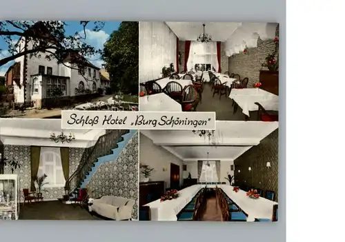 Schoeningen Hotel Burg Schoeningen / Schoeningen /Helmstedt LKR