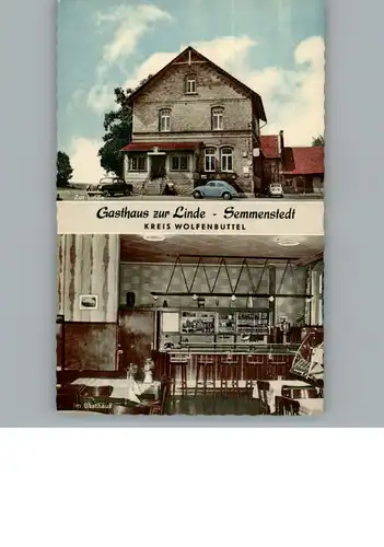 Semmenstedt Gasthaus Zur Linde / Semmenstedt /Wolfenbuettel LKR