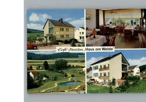 Schwelentrup Cafe - Pension Haus am Walde / Doerentrup /Lippe LKR