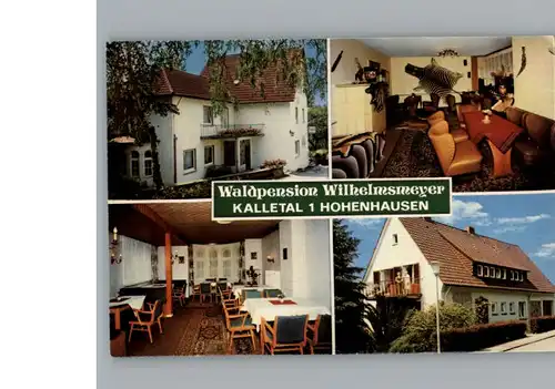 Hohenhausen Lippe Pension Wilhelmsmeyer / Kalletal /Lippe LKR