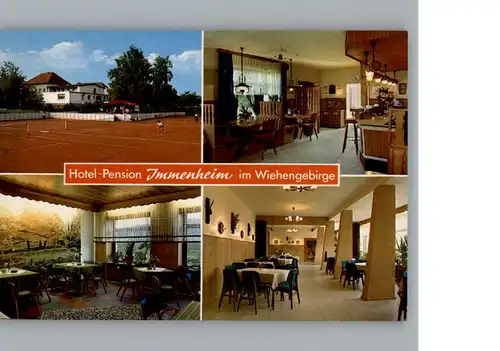 Boerninghausen Hotel - Pension Immenheim / Preussisch Oldendorf /Minden-Luebbecke LKR
