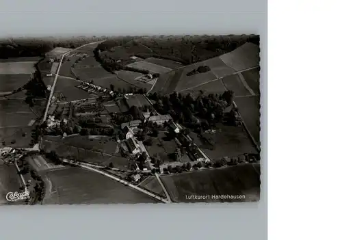 Hardehausen Luftaufnahme Gasthaus Pension Variemann / Warburg /Hoexter LKR