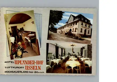 Usseln Hotel Uplaender-Hof / Willingen (Upland) /Waldeck-Frankenberg LKR