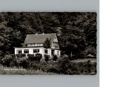 Herzhausen Gladenbach Pension Cafe Forsthaus / Dautphetal /Marburg-Biedenkopf LKR