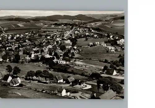 Usseln Fliegeraufnahme / Willingen (Upland) /Waldeck-Frankenberg LKR