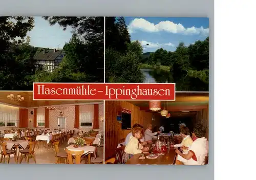 Ippinghausen Gasthaus Hasenmuehle  / Wolfhagen /Kassel LKR