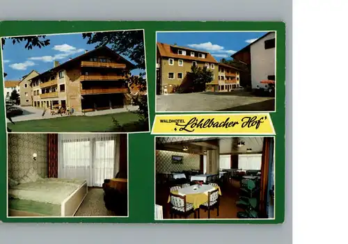 Loehlbach Waldhotel Loehlbacher Hof / Haina (Kloster) /Waldeck-Frankenberg LKR