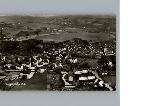 Blankenstein Ruhr Fliegeraufnahme / Hattingen /Ennepe-Ruhr-Kreis LKR