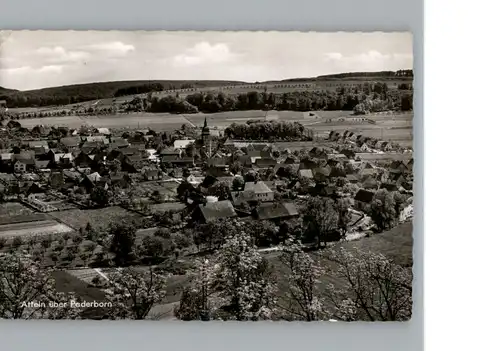 Atteln Fliegeraufnahme / Lichtenau /Paderborn LKR