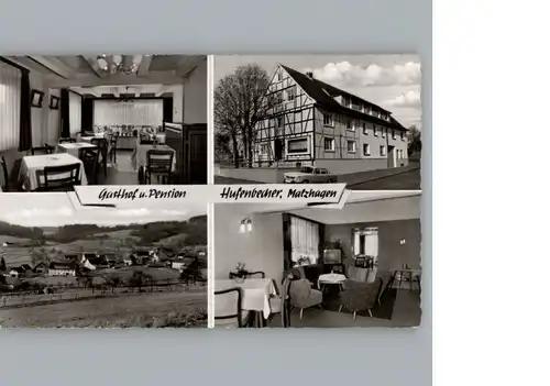 Malzhagen Gasthof - Pension Hufenbecher / Nuembrecht /Oberbergischer Kreis LKR