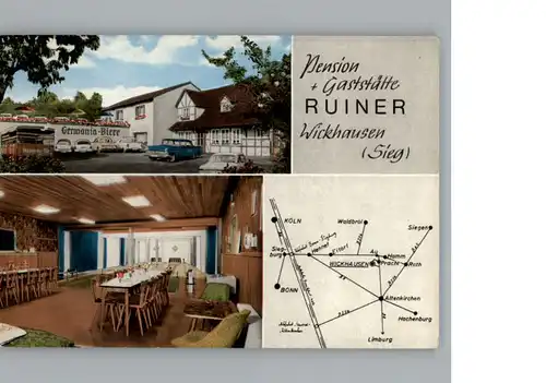 Wickhausen Pension - Gaststaette Ruiner / Pracht /Altenkirchen Westerwald LKR