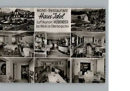 Huebender Hotel - Restaurant Haus Idel / Wiehl /Oberbergischer Kreis LKR