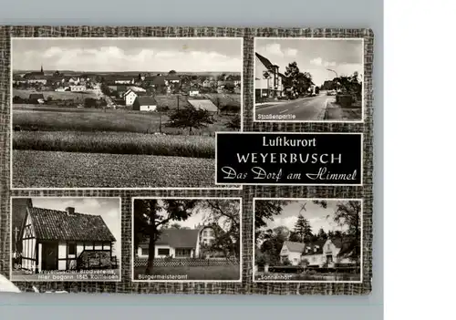 Weyerbusch Gasthaus Sonnenhof / Weyerbusch /Altenkirchen Westerwald LKR