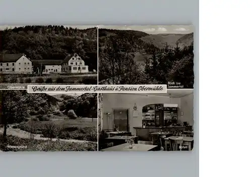 Bergnassau Gasthaus  und Pension Obermuehle / Nassau /Rhein-Lahn-Kreis LKR