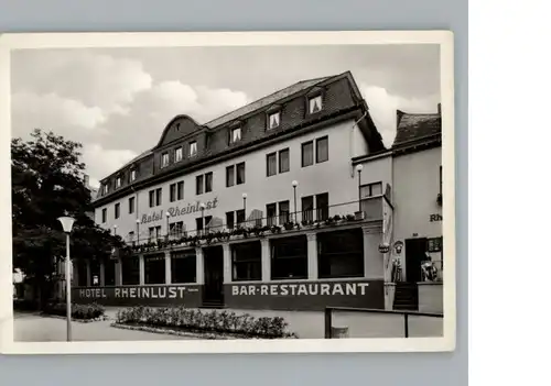 Boppard Rhein Hotel Rheinlust / Boppard /Rhein-Hunsrueck-Kreis LKR